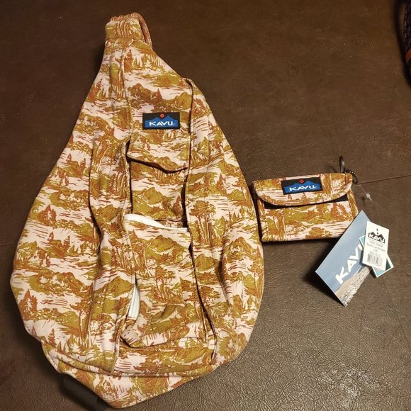Kavu Bags Kavu Rope Bag And Nwt Matching Wallet Rare Poshmark